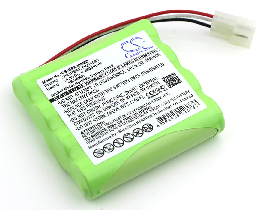 3800mAh Battery - CS-BPA200MD / Ni-MH / Volts: 4.8
