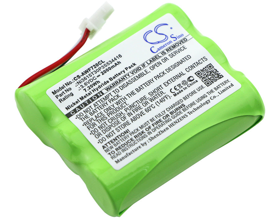 2000mAh Battery - CS-AWF720CL / Ni-MH / Volts: 3.6