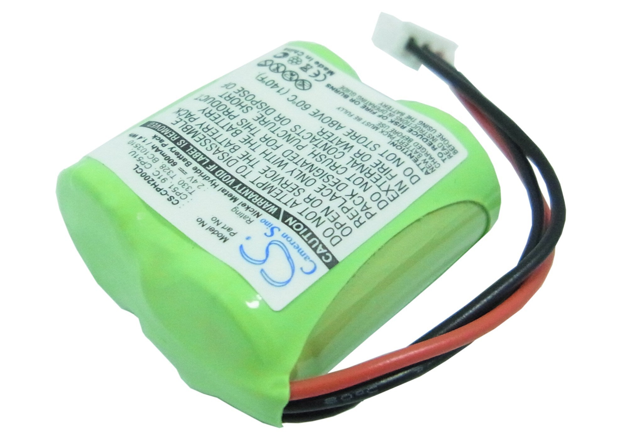 600mAh Battery - CS-CPH200CL / Ni-MH / Volts: 2.4