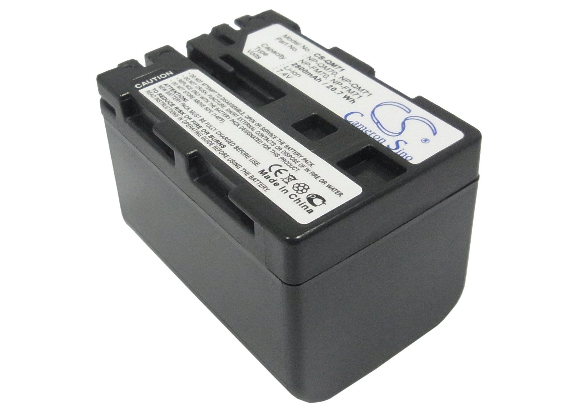 2800mAh Battery - CS-QM71 / Li-ion / Volts: 7.4