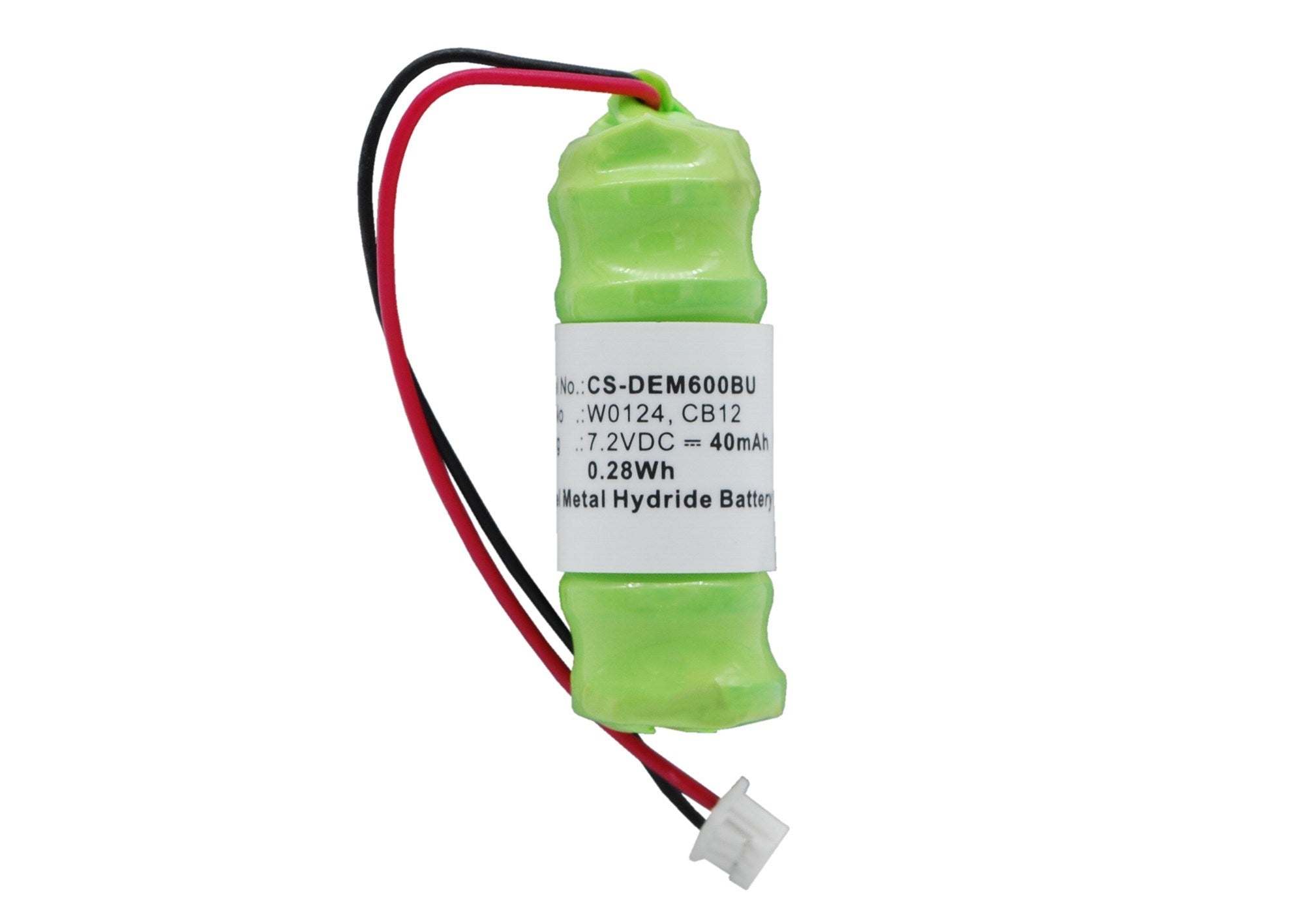 40mAh Battery - CS-DEM600BU / Ni-MH / Volts: 7.2