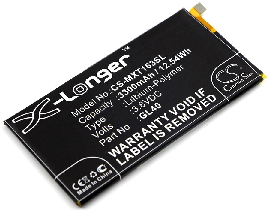 3300mAh Battery - CS-MXT163SL / Li-Polymer / Volts: 3.8