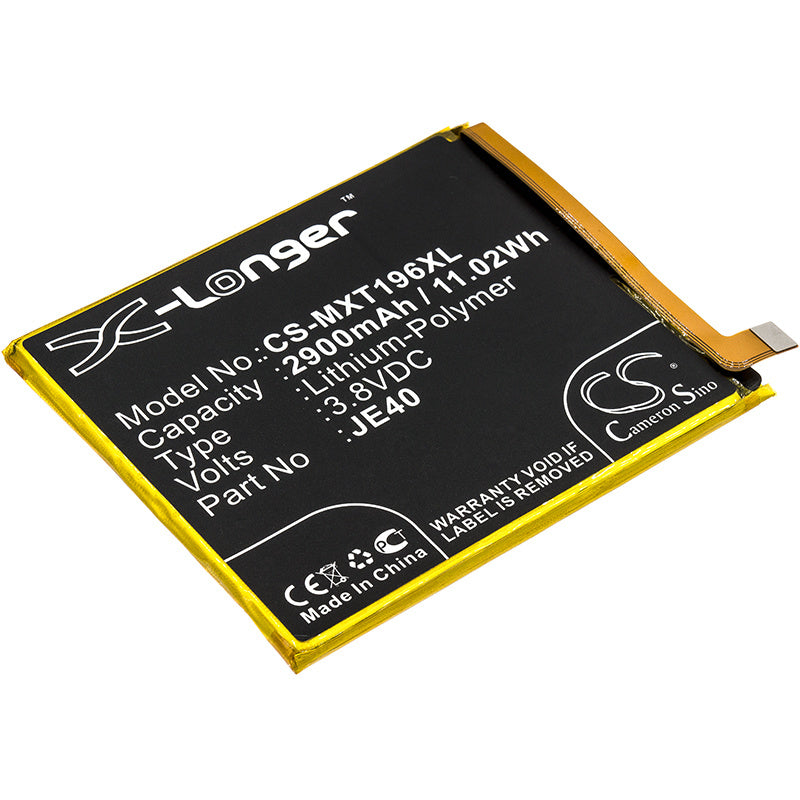 2900mAh Battery - CS-MXT196XL / Li-Polymer / Volts: 3.8
