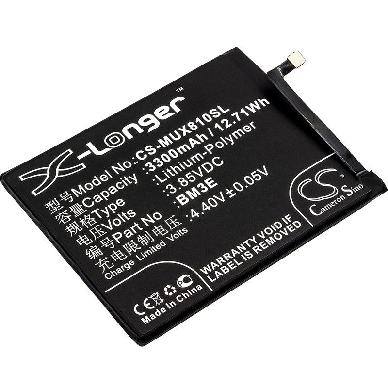 3300mAh Battery - CS-MUX810SL / Li-Polymer / Volts: 3.85