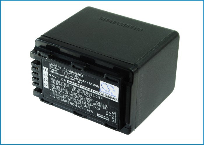 3400mAh Battery - CS-VBK360MX / Li-ion / Volts: 3.7