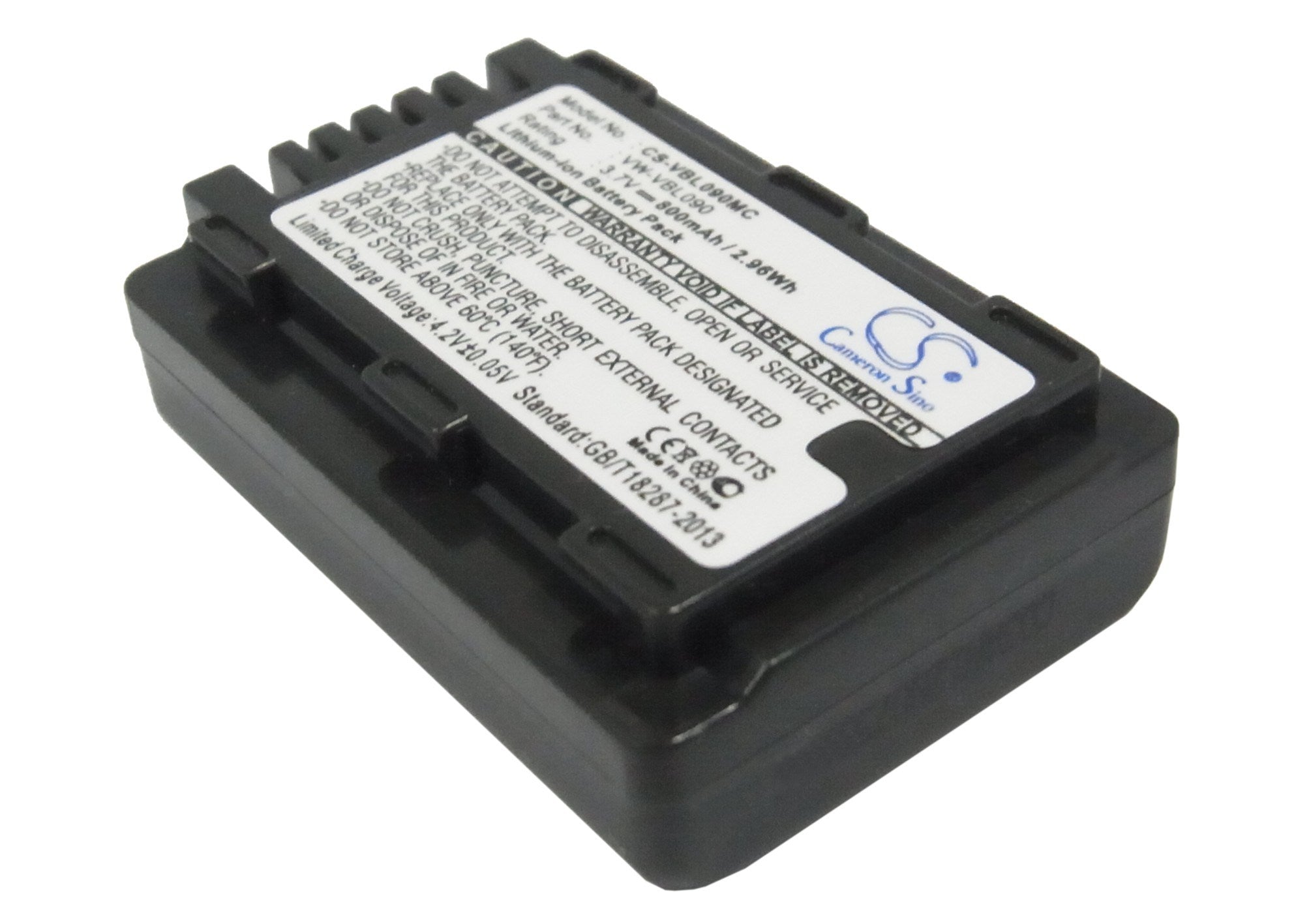 800mAh Battery - CS-VBL090MC / Li-ion / Volts: 3.7