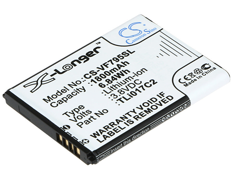 1800mAh Battery - CS-VF795SL / Li-ion / Volts: 3.8