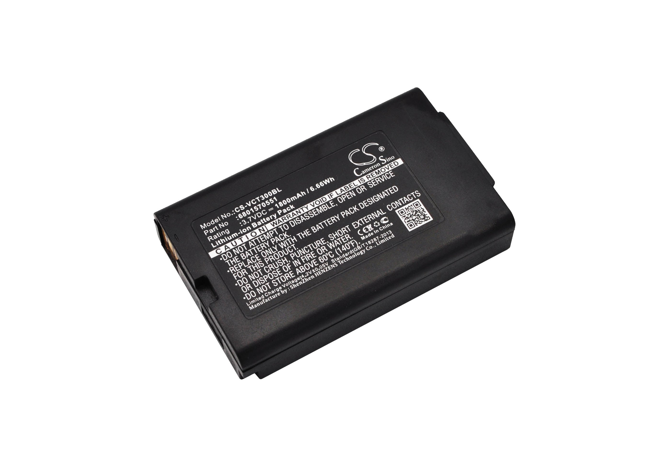 1800mAh Battery - CS-VCT300BL / Li-ion / Volts: 3.7