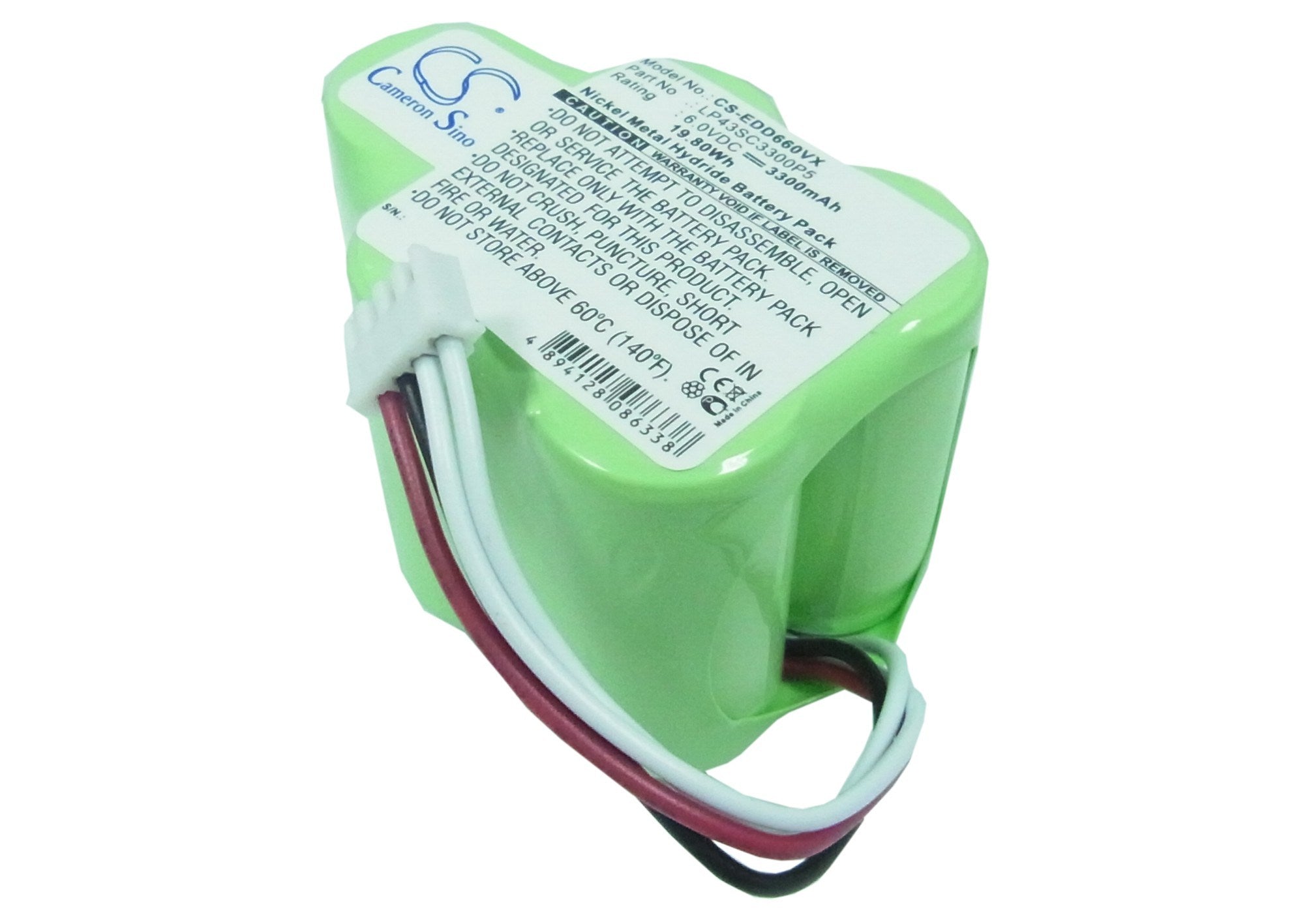 3300mAh Battery - CS-EDD660VX / Ni-MH / Volts: 6