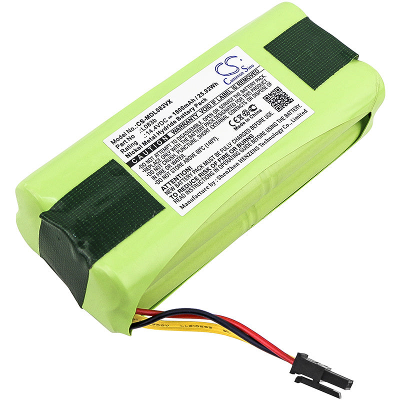 1800mAh Battery - CS-MDL083VX / Ni-MH / Volts: 14.4