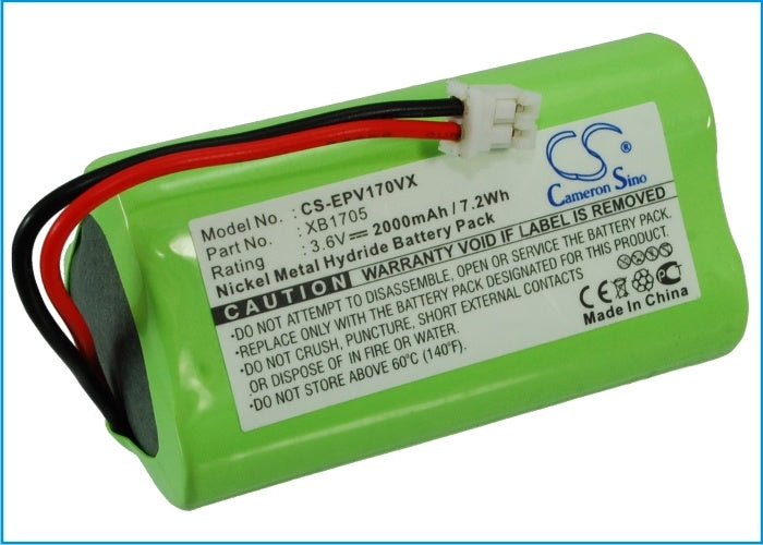 2000mAh Battery - CS-EPV170VX / Ni-MH / Volts: 3.6