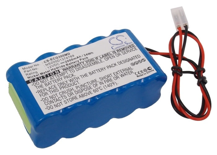 2000mAh Battery - CS-ECG300MD / Ni-MH / Volts: 12