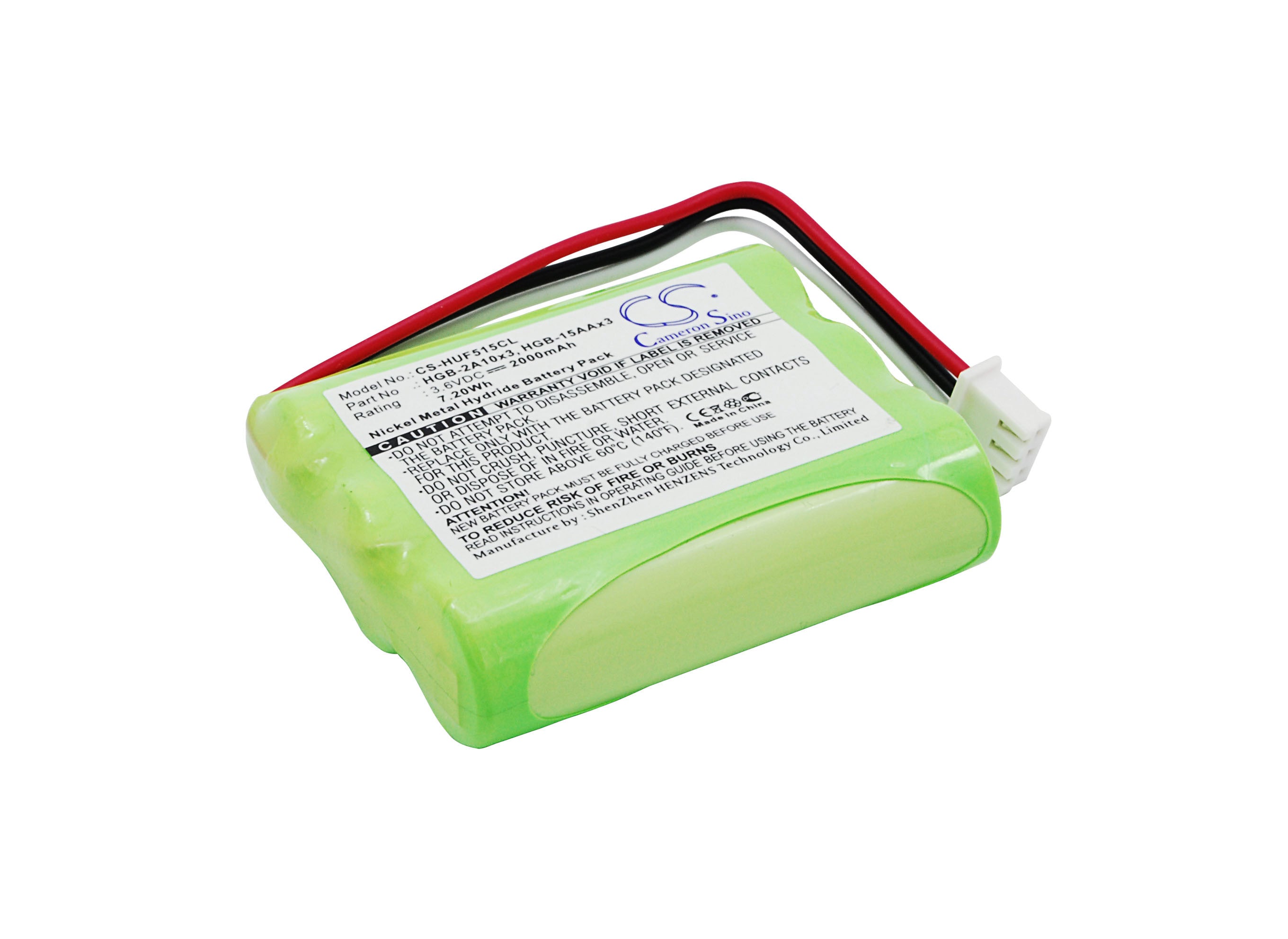 2000mAh Battery - CS-HUF515CL / Ni-MH / Volts: 3.6