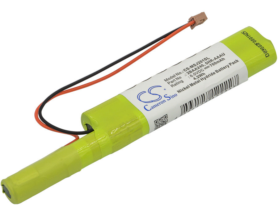 700mAh Battery - CS-MSJ201SL / Ni-MH / Volts: 6