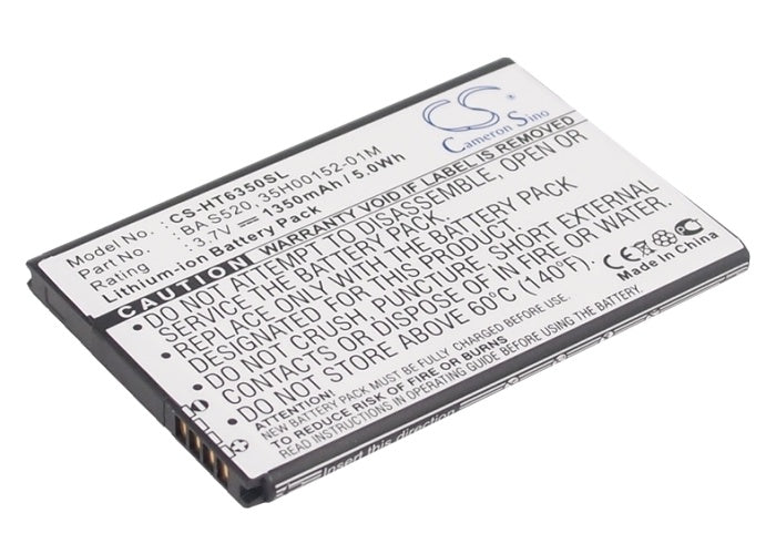 1350mAh Battery - CS-HT6350SL / Li-ion / Volts: 3.7