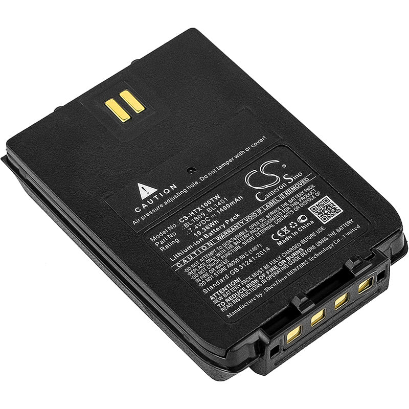 1400mAh Battery - CS-HTX100TW / Li-ion / Volts: 7.4