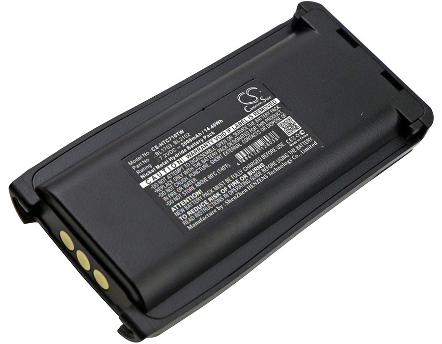 2000mAh Battery - CS-HTC710TW / Ni-MH / Volts: 7.2