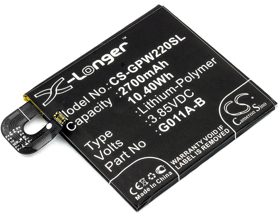 2700mAh Battery - CS-GPW220SL / Li-Polymer / Volts: 3.85