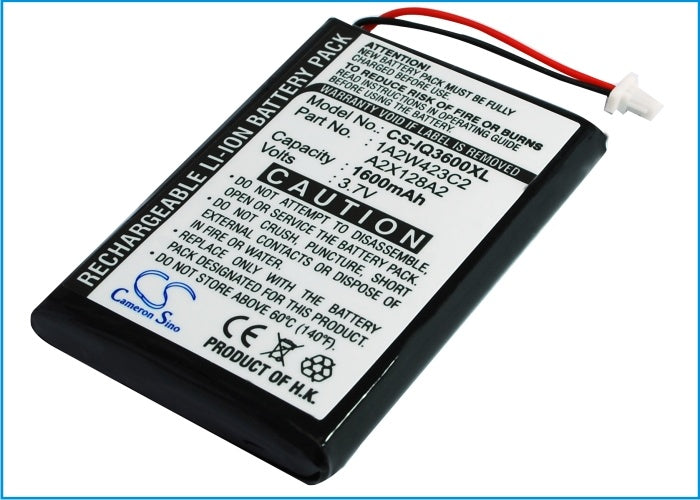 1600mAh Battery - CS-IQ3600XL / Li-ion / Volts: 3.7
