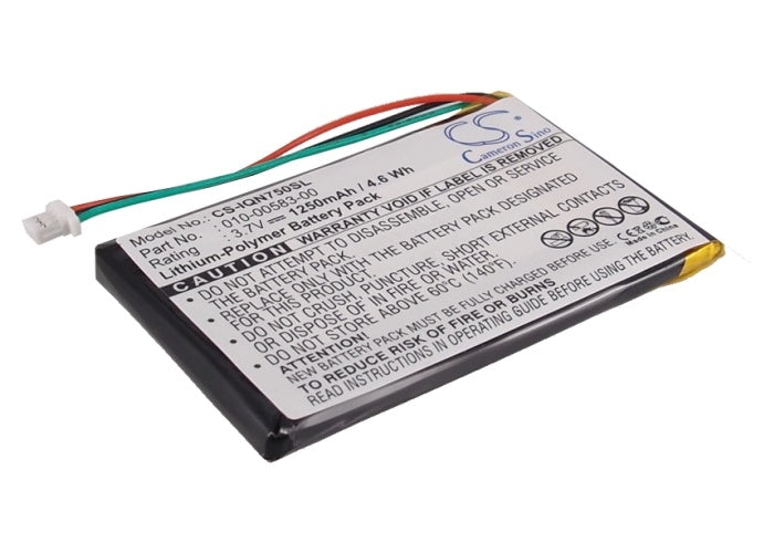 1250mAh Battery - CS-IQN750SL / Li-Polymer / Volts: 3.7