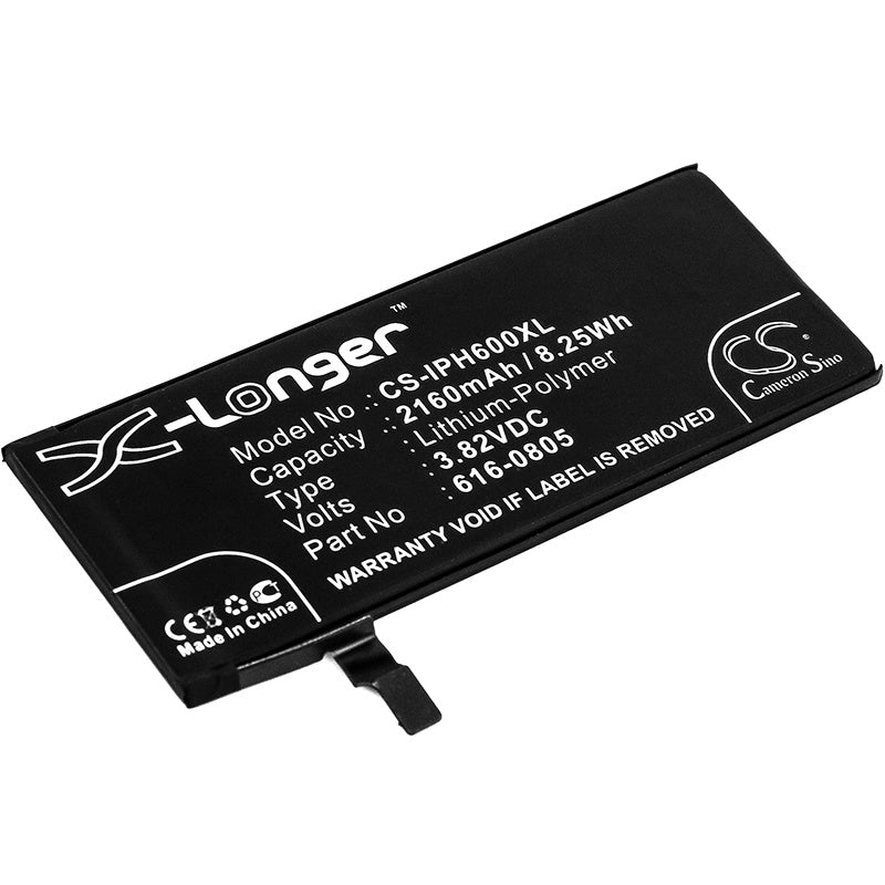 2160mAh Battery - CS-IPH600XL / Li-Polymer / Volts: 3.82