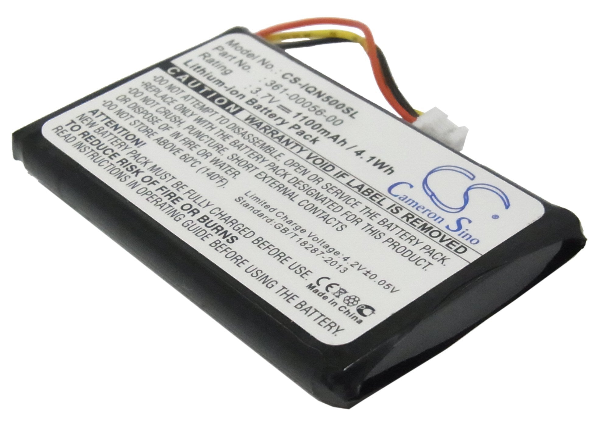 1100mAh Battery - CS-IQN500SL / Li-ion / Volts: 3.7