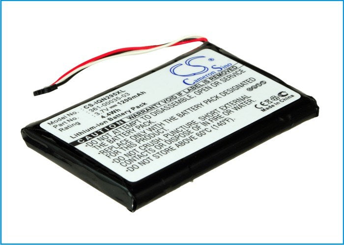 1200mAh Battery - CS-IQN295XL / Li-ion / Volts: 3.7