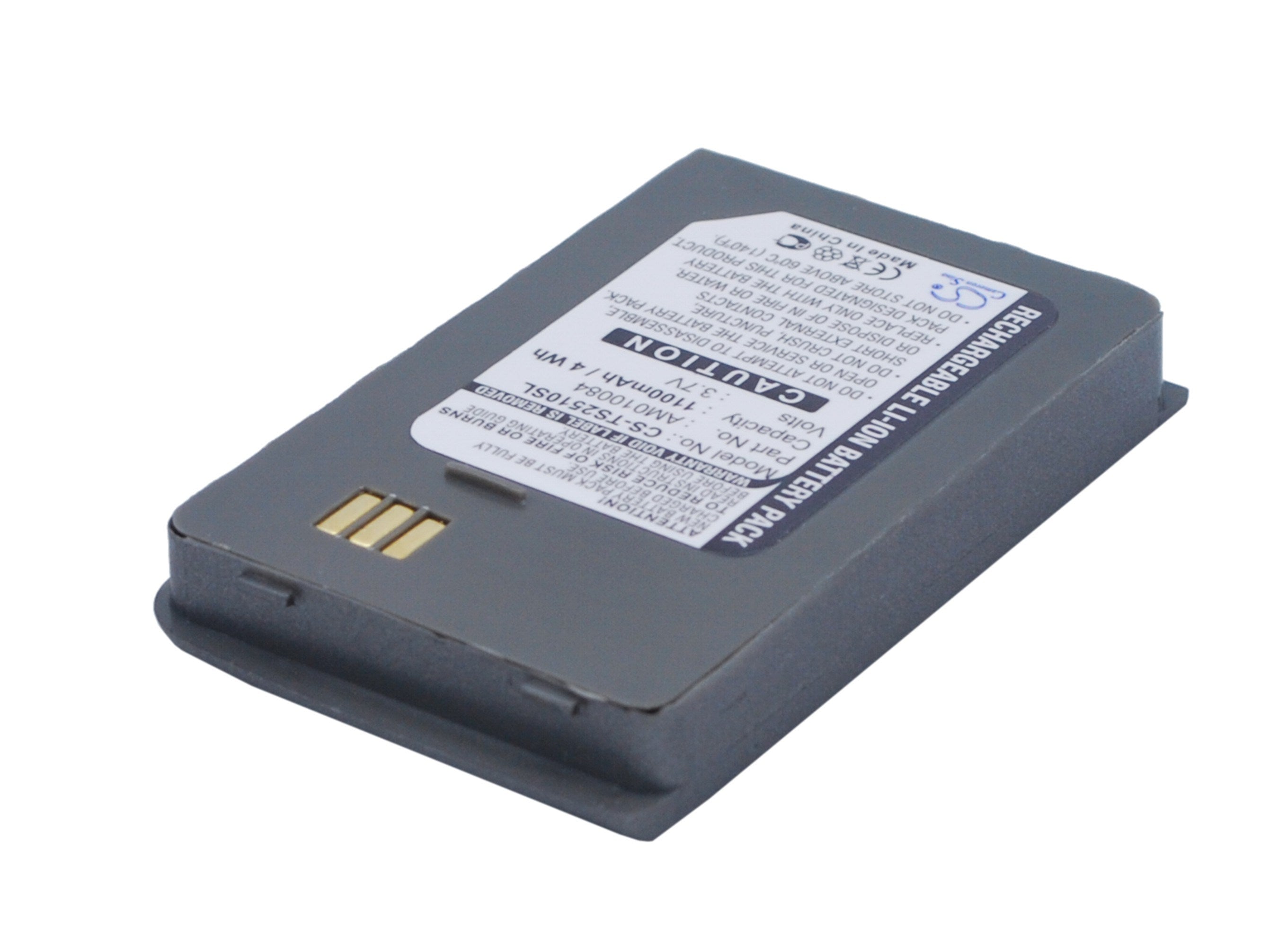 1100mAh Battery - CS-TS2510SL / Li-ion / Volts: 3.7