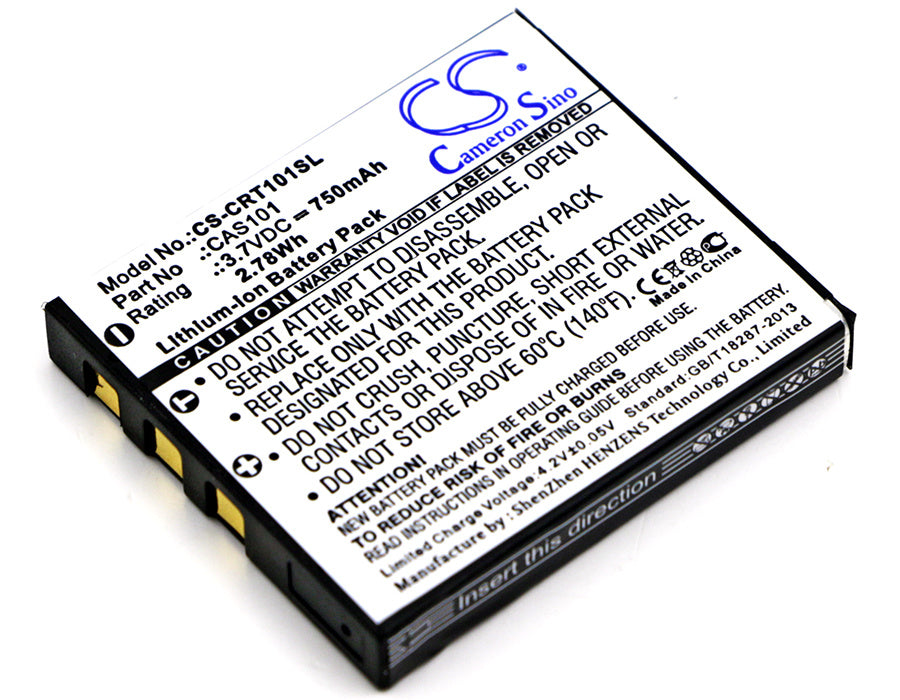 750mAh Battery - CS-CRT101SL / Li-ion / Volts: 3.7