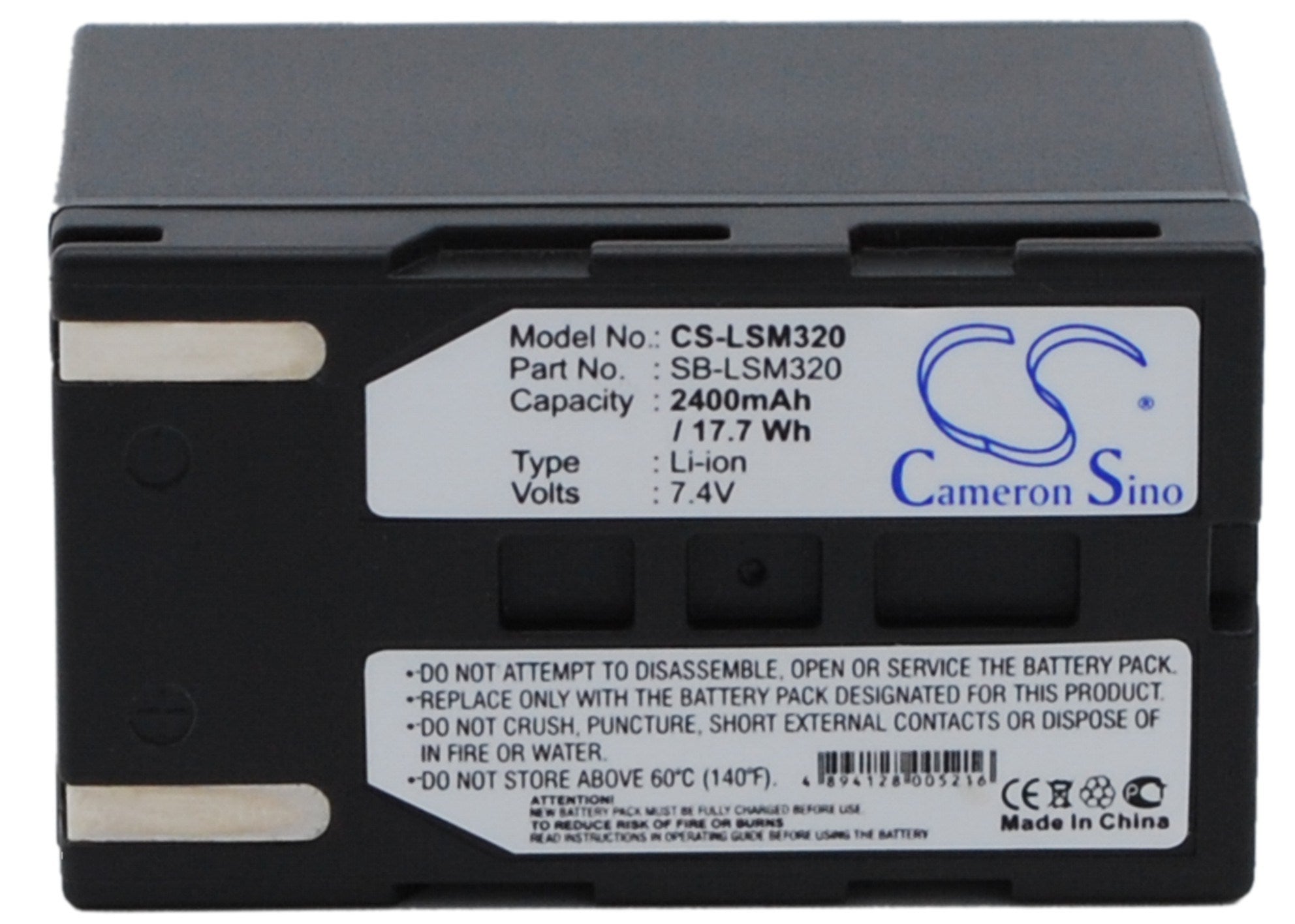 2400mAh Battery - CS-LSM320 / Li-ion / Volts: 7.4