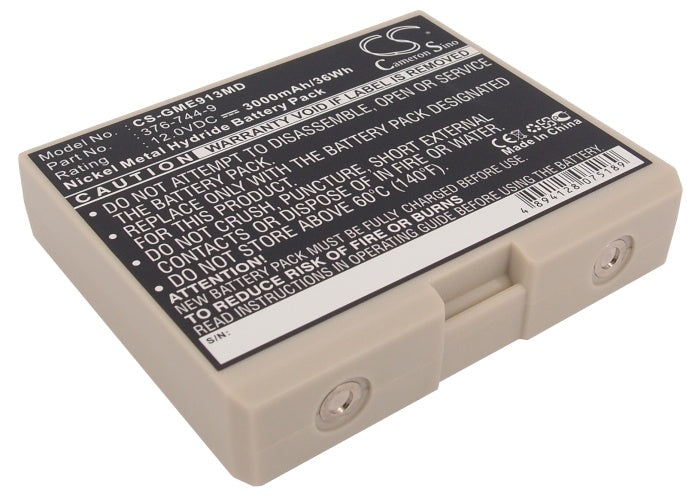 3000mAh Battery - CS-GME913MD / Ni-MH / Volts: 12