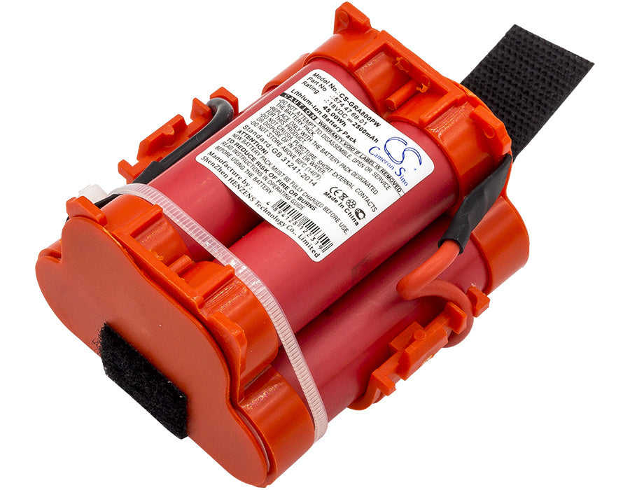 2500mAh Battery - CS-GRA800PW / Li-ion / Volts: 18