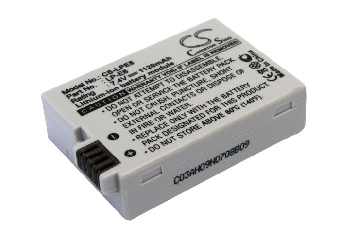 1120mAh Battery - CS-LPE8 / Li-ion / Volts: 7.4