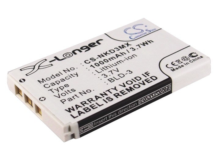 1000mAh Battery - CS-NKD3MX / Li-ion / Volts: 3.7