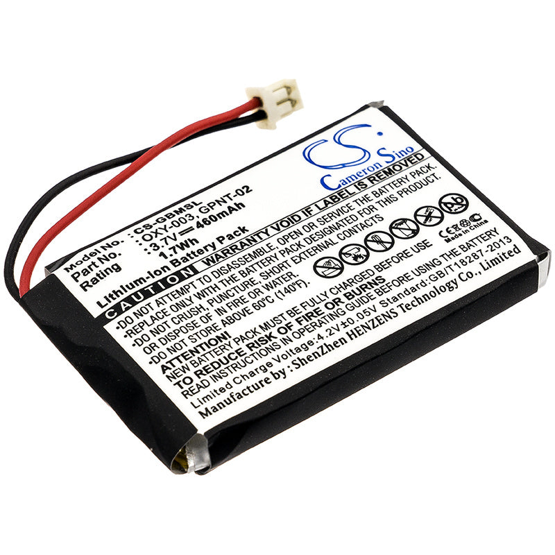460mAh Battery - CS-GBMSL / Li-Polymer / Volts: 3.7