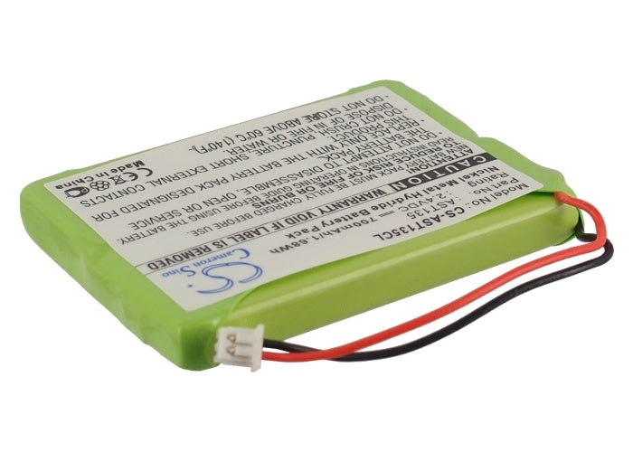 700mAh Battery - CS-AST135CL / Ni-MH / Volts: 2.4