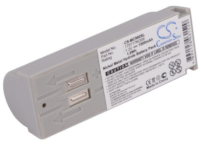 1500mAh Battery - CS-MC960SL / Ni-MH / Volts: 1.2
