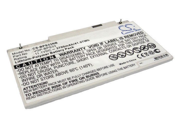3700mAh Battery - CS-BPS33NB / Li-Polymer / Volts: 11.1