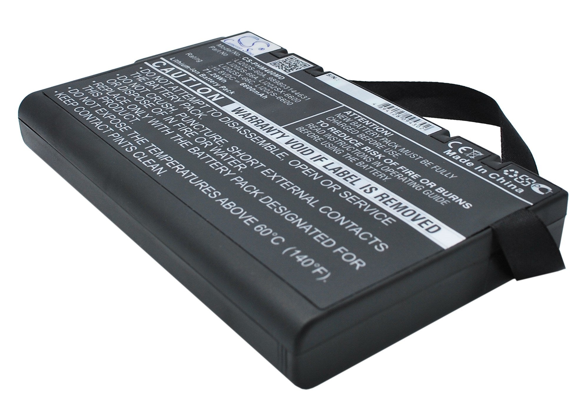 6600mAh Battery - CS-PHM400MD / Li-ion / Volts: 10.8