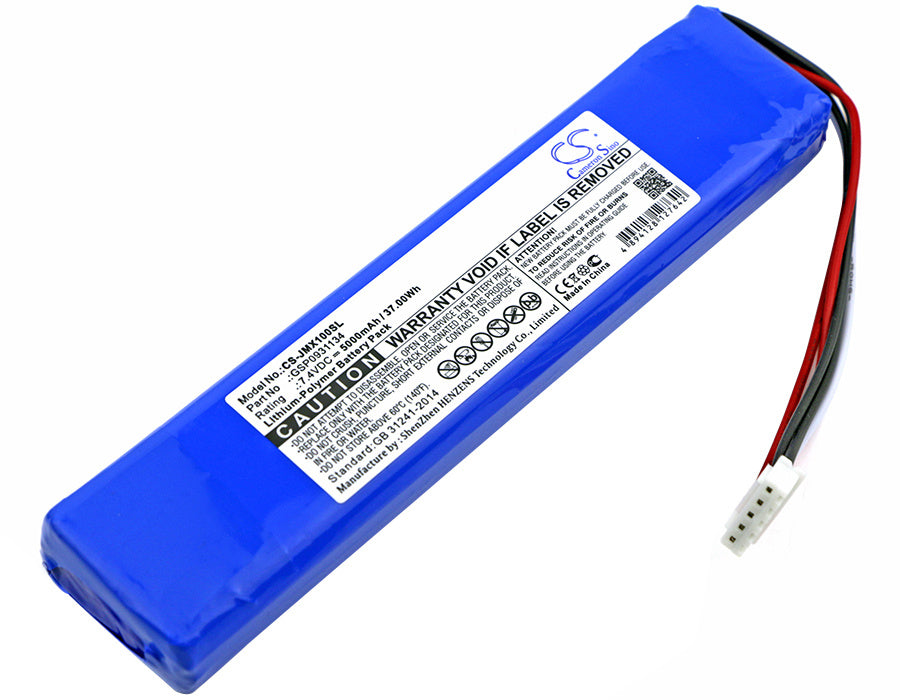 5000mAh Battery - CS-JMX100SL / Li-Polymer / Volts: 7.4