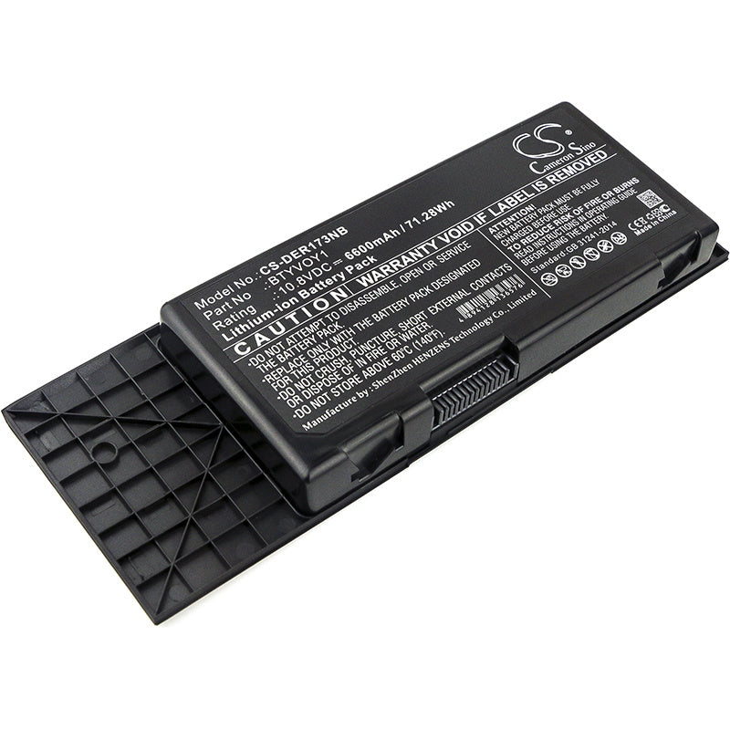 6600mAh Battery - CS-DER173NB / Li-ion / Volts: 10.8