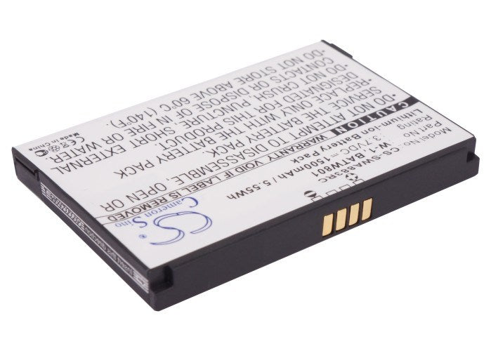 1500mAh Battery - CS-SWA883RC / Li-ion / Volts: 3.7