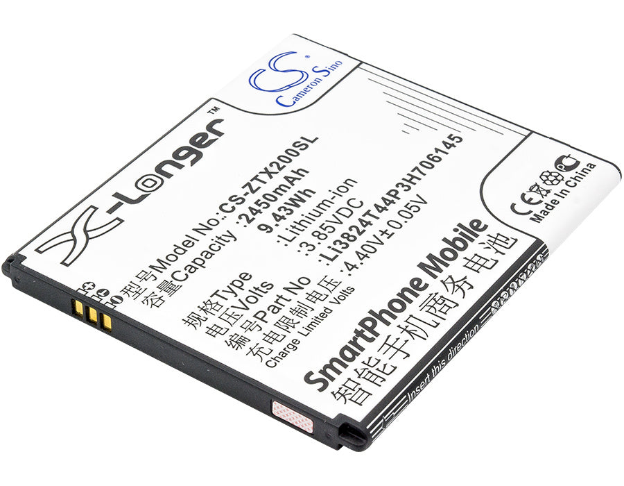2450mAh Battery - CS-ZTX200SL / Li-ion / Volts: 3.85