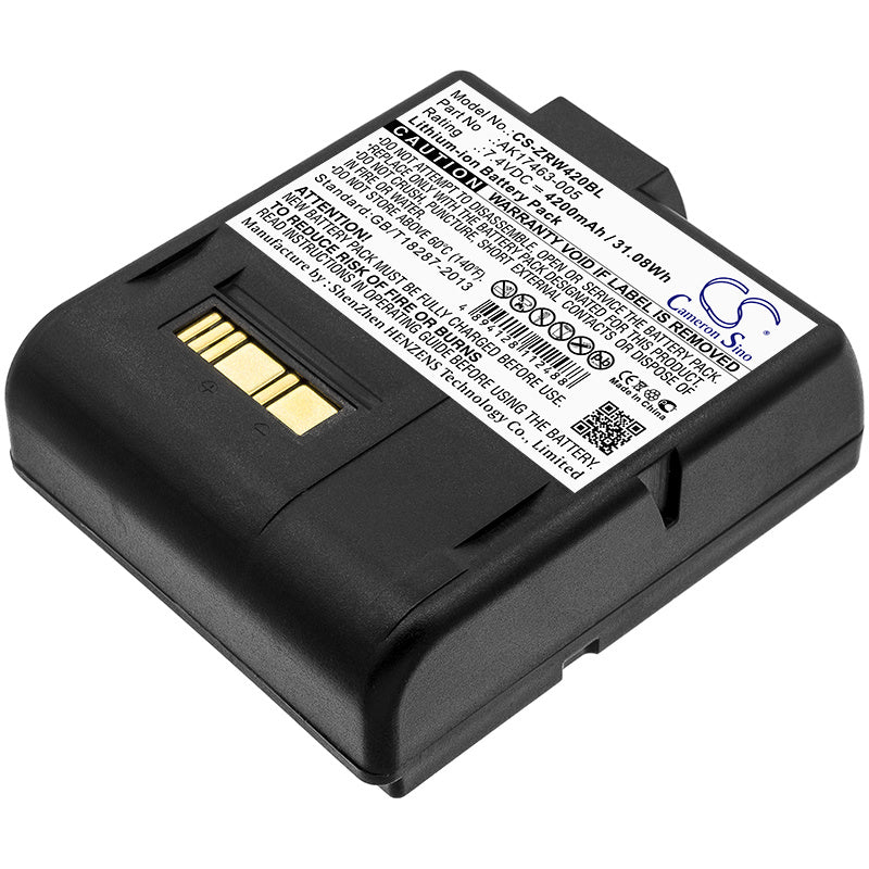 4200mAh Battery - CS-ZRW420BL / Li-ion / Volts: 7.4