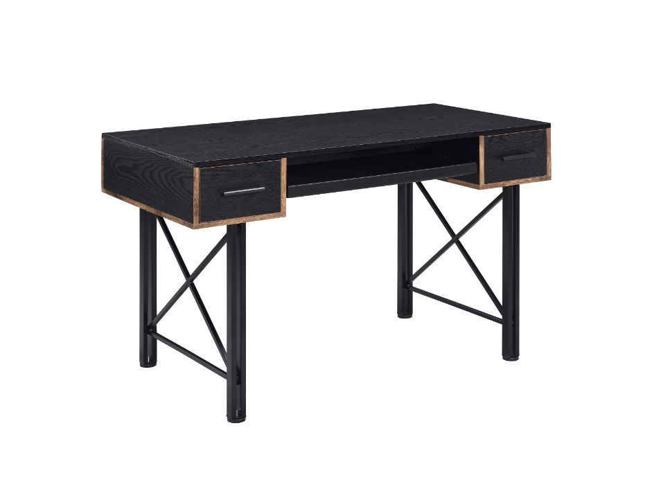 Settea Computer Desk; Black Finish YF