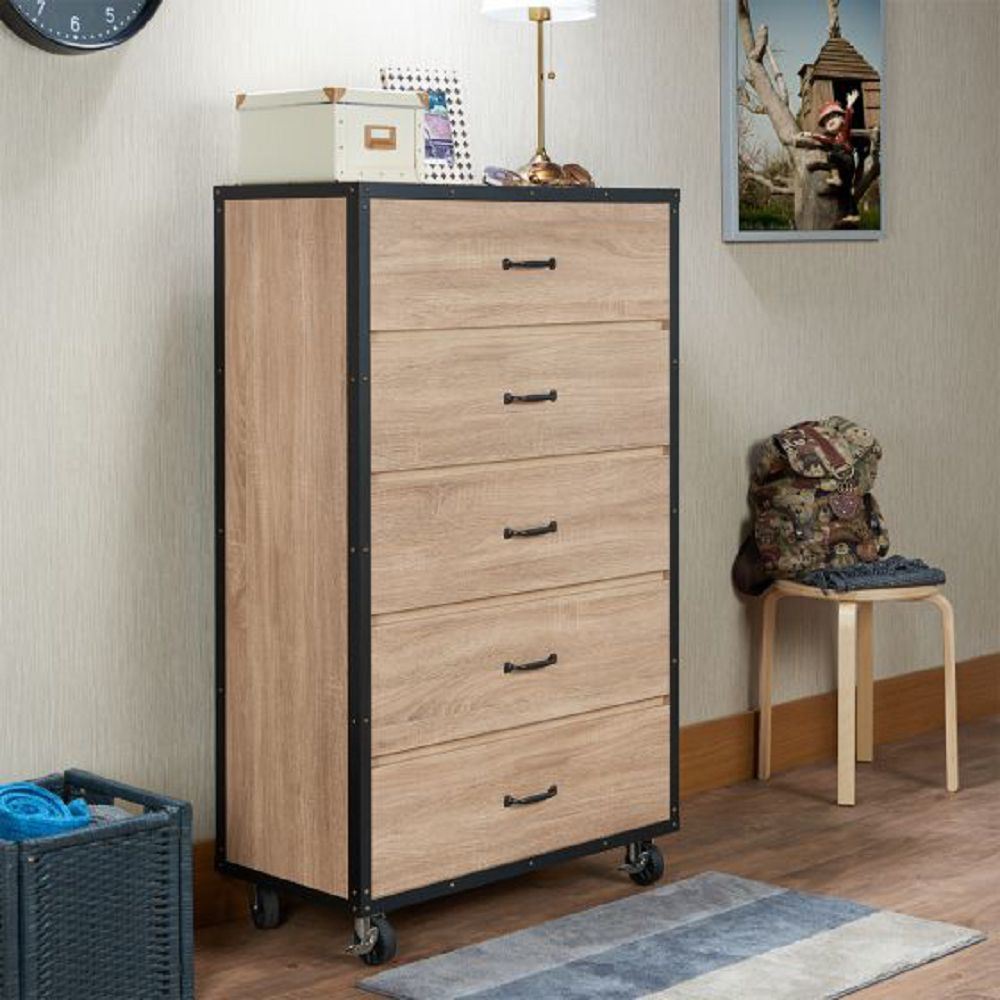 Bemis Chest Locker in Weathered Light Oak AL