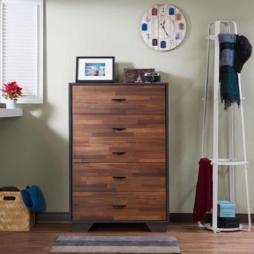 Eloy Chest; Dressers in Walnut & Espresso AL