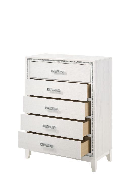 Haiden Chest; White Finish