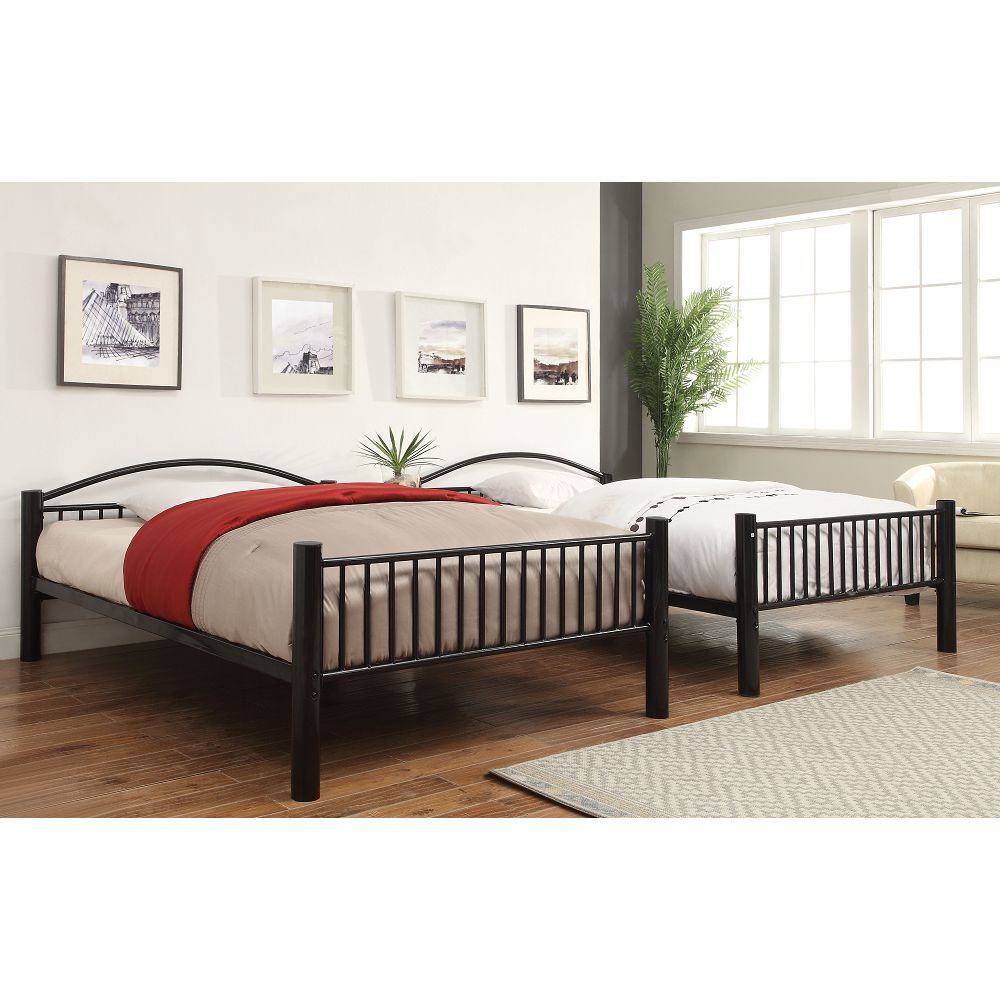 Cayelynn Bunk Bed (Full/Full) in Black