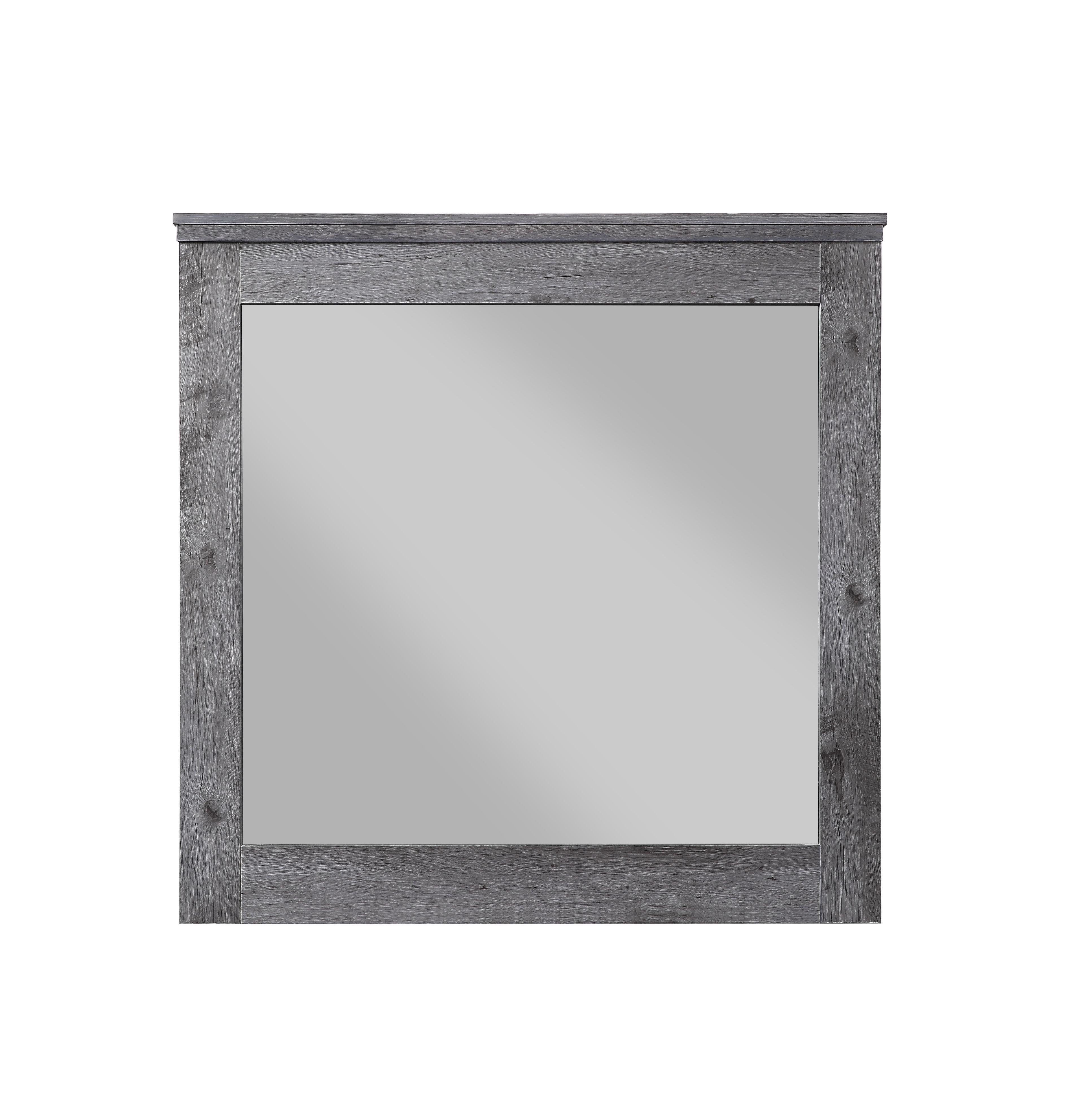 Vidalia Mirror; Rustic Gray Oak